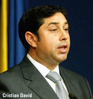 Ministrul Internelor Cristian David lua şpagă de 500.000 de euro, chiar în sediul instituţiei