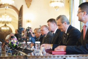Iohannis a subliniat obligaţia consolidării credibilităţii strategice a României