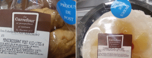 La Carrefour, laptele şi ouăle sunt "de post"