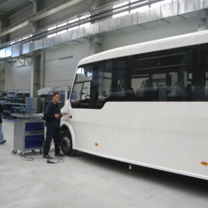 Catalanii de la Indcar au produs la Prejmer şasiuri de microbuze de 3,3 milioane de euro în 2014