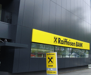 Raiffeisen, profit în creştere cu 6%, la 48 milioane euro