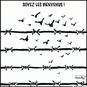 Desen preluat din Bucarest Hebdo, ediţia 31 august-6 septembrie 2015.