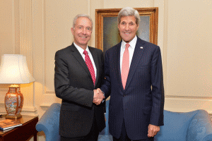 Noul ambasador al SUA îi prezintă scrisoarea de acreditare preşedintelui Iohannis