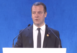 Premierul rus Dmitri Medvedev