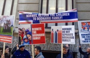 Sursa foto: Facebook/ Norway Return the children to Bodnariu Family