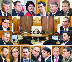 Scaunele bancherilor au rămas goale până la final...