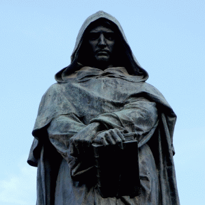 Giordano Bruno în chip de Zgonea.