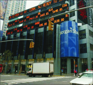 Creştere peste aşteptări a rezultatelor "Morgan Stanley