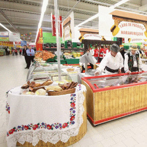 Hipermarketurile, obligate să comercializeze 51% produse româneşti