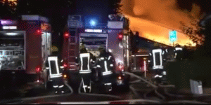 Explozia din Nurnberg (Sursă foto: Captură Youtube)