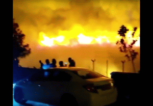 Incendiu Turcia (Sursă foto: Captură Youtube)