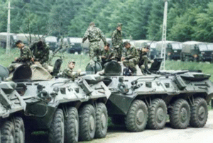 Tancuri din Transnistria au trecut Nistrul pe sub apă şi au simulat un atac împotriva "inamicului"