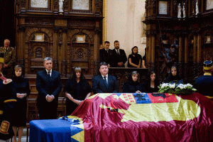 Funeraliile Reginei Ana (Sursa foto: Facebook)