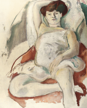 Jules Pascin. "Dansatoare la Moulin Rouge"