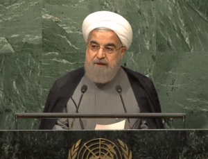 Hassan Rouhani, preşedintele Iranului (Sursa foto: captură Youtube)
