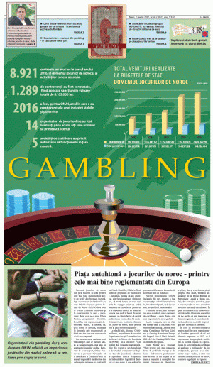 The domestic gambling market - among the best regulated in Europe