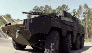 Ministrul Economiei a discutat cu reprezentanţii "Rheinmetall" despre producţia unui transportor blindat 