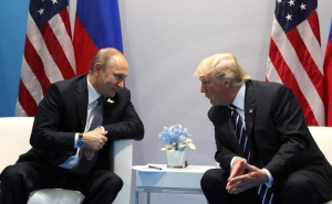 Vladimir Putin şi Donald Trump, la G20 (Sursa foto: Facebook)