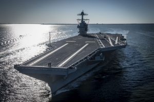 USS Gerald R. Ford (Sursa foto: www.navy.mil)
