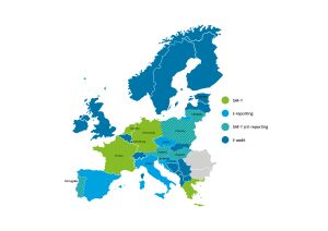 Harta administrării fiscale a Europei