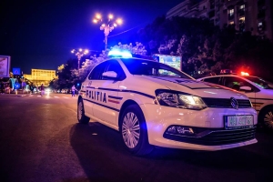 Maşină de poliţie (Sursa foto: Facebook/ Poliţia Română)