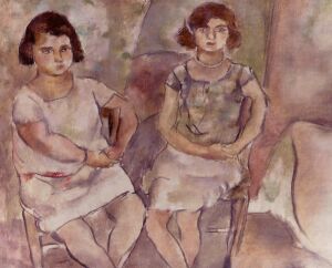 Jules Pascin."Rosette et Nana".