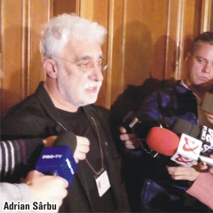 Adrian Sârbu (gândeşte) liber, dar poate că nu pentru mult timp