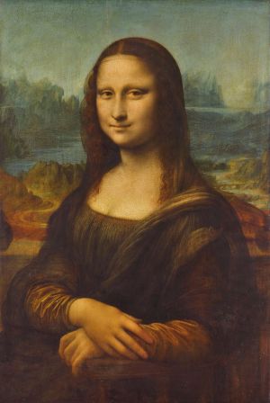 Leonardo da Vinci - "Monalisa".