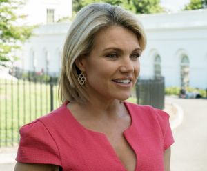 Heather Nauert, purtător de cuvânt al Departamentului de Stat al SUA, care a semnat comunicatul despre România.