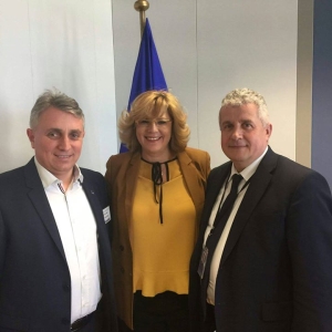 Lucian Bode, Daniel Buda, Corina Creţu (Sursă foto: Facebook)