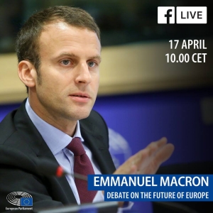 Emmanuel Macron (sursa foto: Facebook)