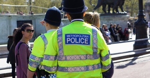 Incident în faţa parlamentului de la Londra