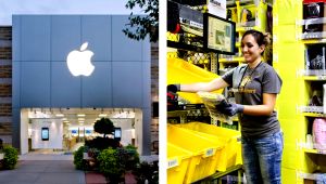 Apple şi Amazon, în pierdere cu aproape 100 de miliarde de dolari