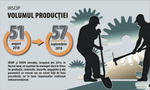 "Evoluţie pozitivă în sectorul industrial, după luni de activitate slabă"