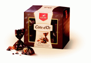Ciocolata belgiană Côte d"Or adusă la noi de Kraf Foods România