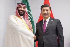 Xi Jinping şi Mohammed bin Salman (sursa foto: Twitter)