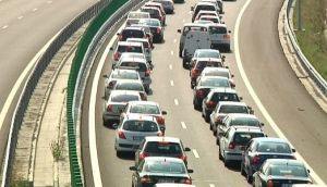 Centrul Infotrafic: Aglomeraţie pe A1