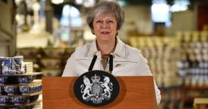 Theresa May (Sursa foto: Twitter)