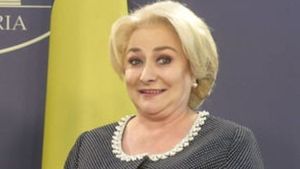 Viorica Dăncilă (Sursa foto: Twitter)