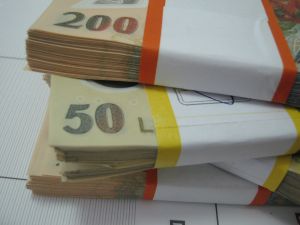 MFP a împrumutat, astăzi, 334,1 milioane lei de la bănci
