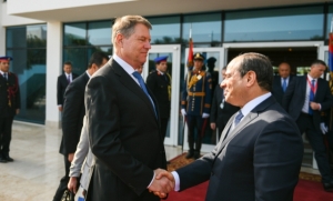 Klaus Iohannis şi Abdel Fattah El-Sisi (Sursa foto: Presidency.ro)