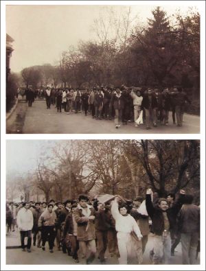 Fotografii filaj realizate de Securitate în Timişoara, 17 decembrie 1989