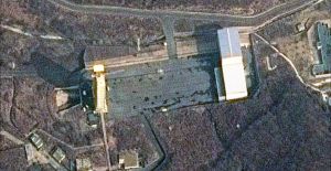 Instalaţia de la Sohae, reconstruită (Sursă foto: Twitter)