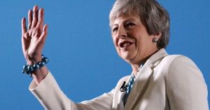 Theresa May (Sursă foto: Twitter)