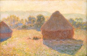 "Meules" (Căpiţe), Claude Monet