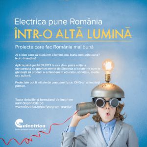 Electrica lansează Programul de Granturi "Electrica pune România în mişcare"