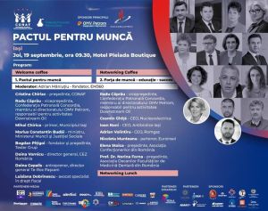 Pactul Pentru Muncă poate scoate România din criza de forţă de muncă specializată