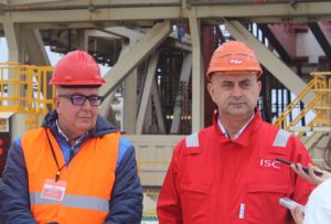 Adrian Volintiru, Romgaz (stânga) şi Gabriel Comănescu, GSP
