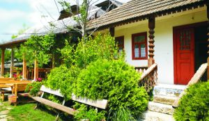 Case noi construite în stil vechi, la Eco Resort Butuceni