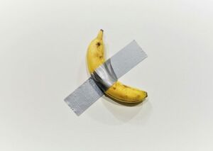 Comedian de Maurizio Cattelan